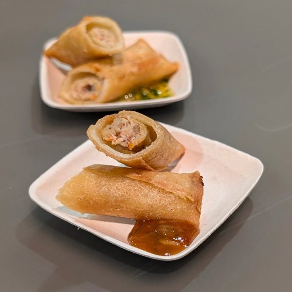 up close lumpia
